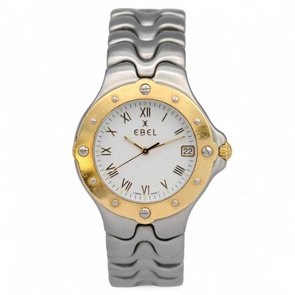 Ebel Two-Tone Silver and Gold Watch